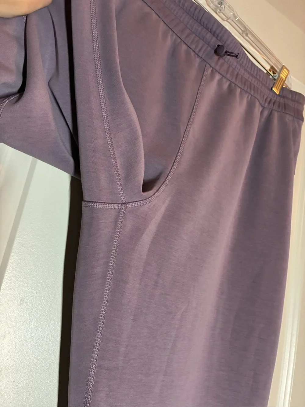 Lululemon Softstreme High-Rise Pant *Full Length in Purple Ash Size 12